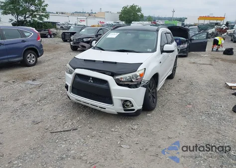 2011 Mitsubishi Outlander Sport Se from USA, damaged, VIN JA4AR4AU7BZ010312